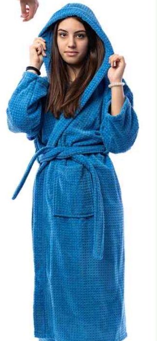 Юношеска серия памучни хавлиени халати Лукс