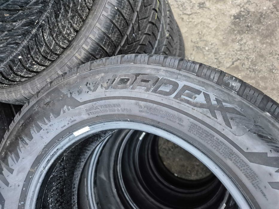 2 Anvelope M+S - 215/65/16C - NORDEX - Stare F BUNA DOT 2023