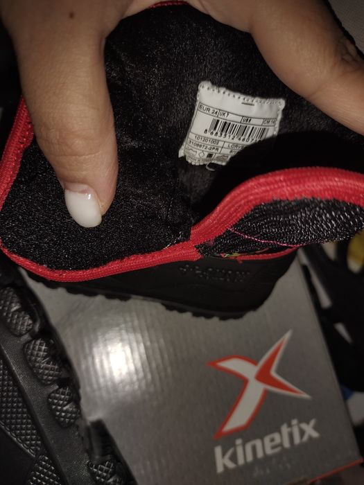 Осеннийе весенний сапожки с демисезоныйдля дождя kinetix 24 14.9см но