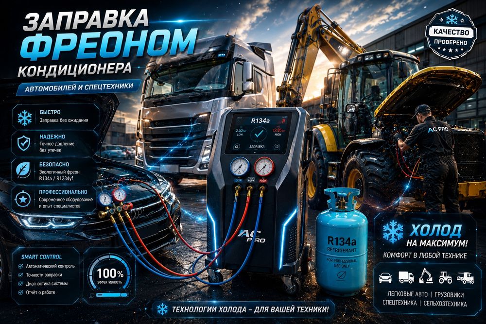 Заправка автокондиционера