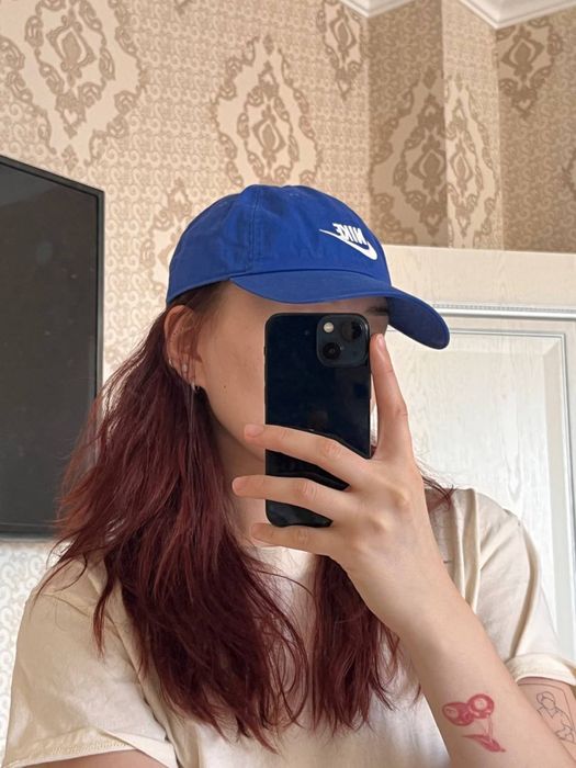 Кепка синяя Nike