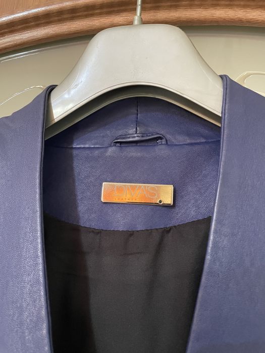 Кожаный пиджак/куртка