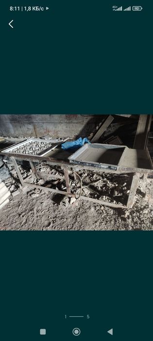 Продам или обменяю производство по изготовлению брусчатки .