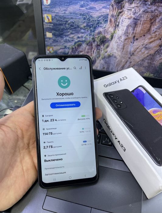 Samsung a23 6/128 holat yaxshi