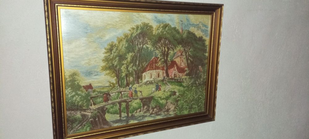 Вилерови гоблени-Пътят към църквата,  Момиче с шапка, Малката фрегата