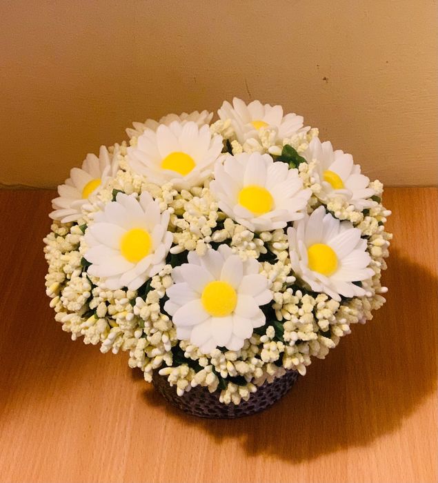 Лайка, букет от сапун