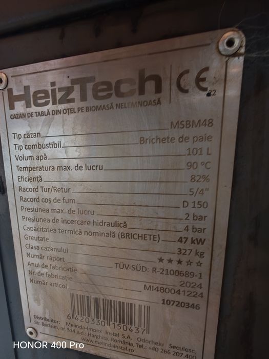 Centrală termică pe lemne