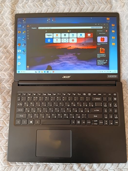 Отличный шустрый ноутбук Acer