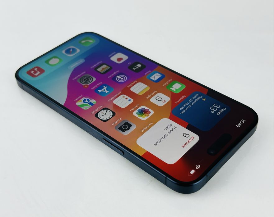 Apple iPhone 15 Pro Max 256GB Blue Titanium Перфектен! Гаранция!