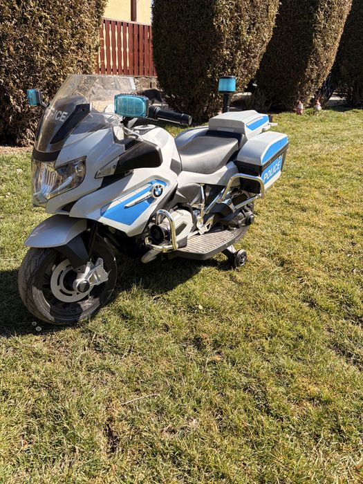 Motocicleta electrica de politie BMW