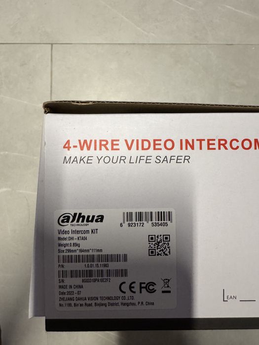 Videointerfon Dahua KT A04