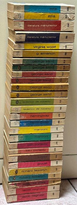 pachet 30 de carti BPT - Biblioteca pentru toți