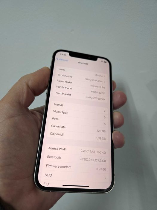 Iphone 12 Pro 128 gb neverlock Garantie.