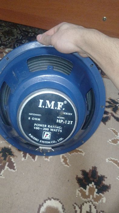 Колонки P.AUDIO HP-12T 2 шт — 1 с коробом, 1 только динамик