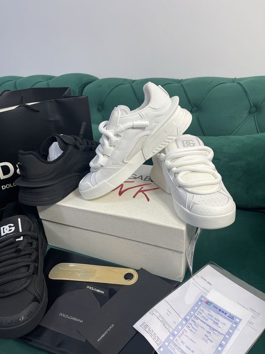 Adidasi Dolce Gabbana piele naturala 100% Full Box colectie noua