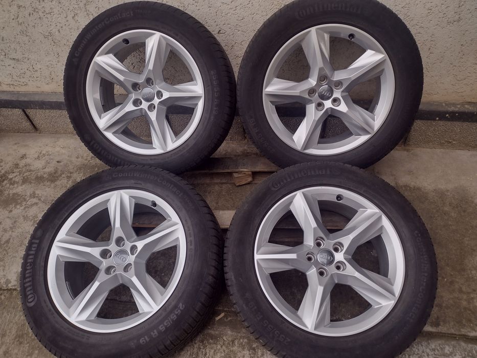 Jante 19 Audi Q7 an 2019 Originale OEM Cauciucuri 255 55 R19