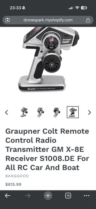 Telecomanda automodel