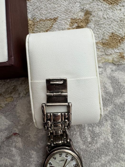 Часы серебряные мужские