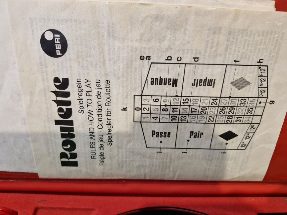 Ретро игра рулетка Peri