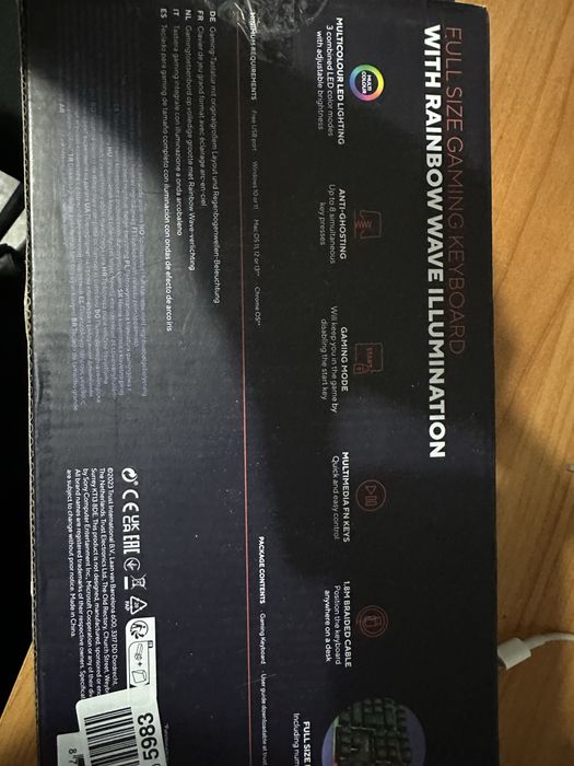 Gaming клавиатура XTRUST azor illuminated