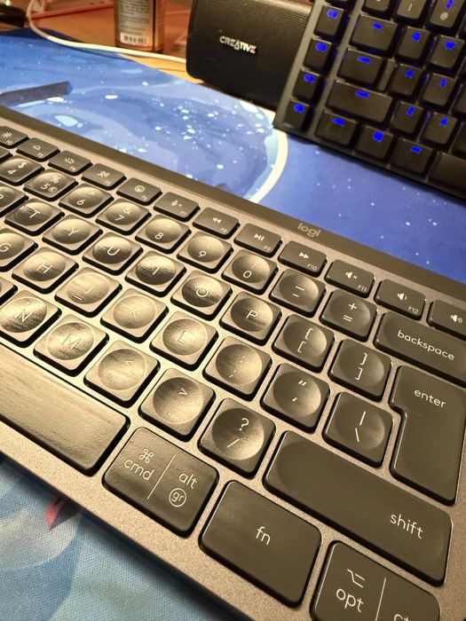 Kit Logitech MX Keys S Combo - Mouse MX Master 3S + Tastatura MX Keys S + Palmrest