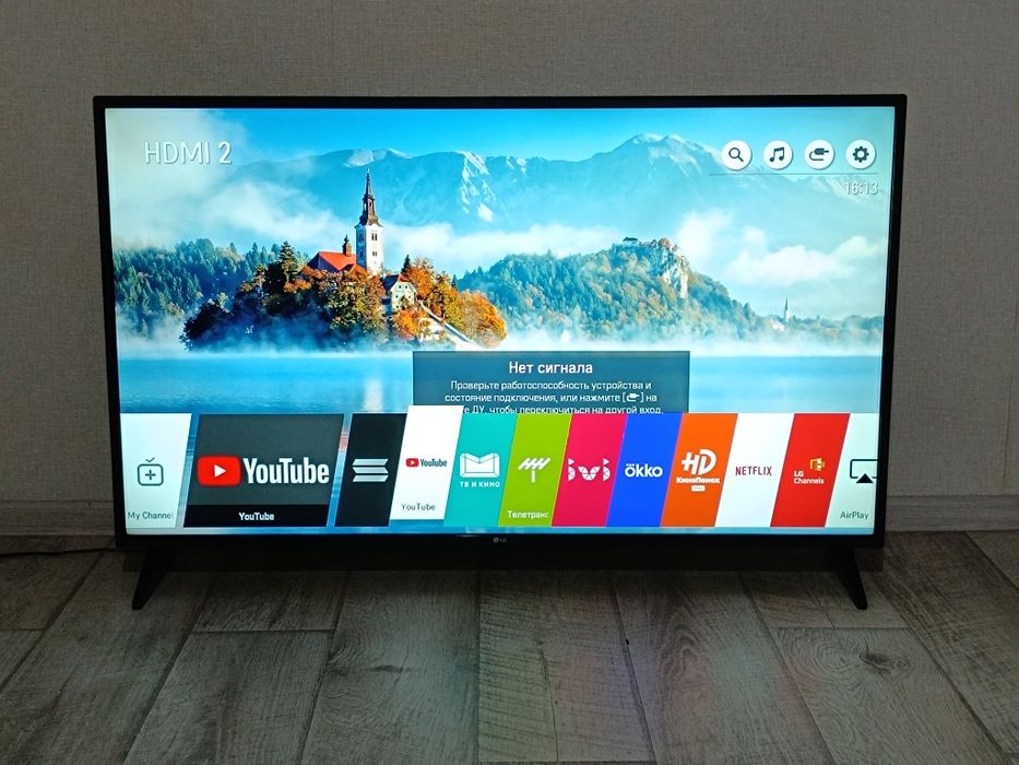 Телевизор смарт, LG 49" (125см)