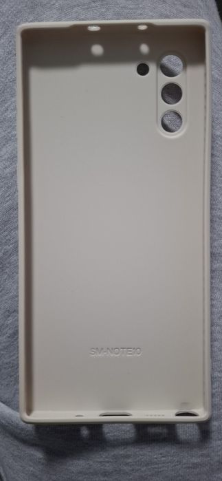 Бял кейс за samsung note 10