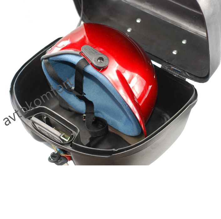 Мини 16L Универсален Куфар за Мотор Скутер и АТВ Черен Мат Код МО 2501