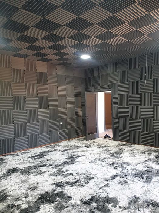 Акустический поролон, шумоизоляция, шумоподавление