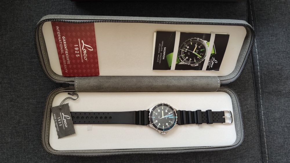 Шевейцарски часовник автомат Laco scorpion