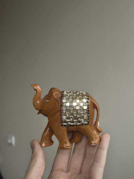 Дървени фигурки Слончета