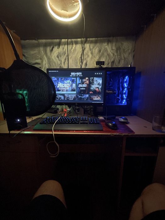 Геймърски Компютър с гаранция  + подарък слушалки