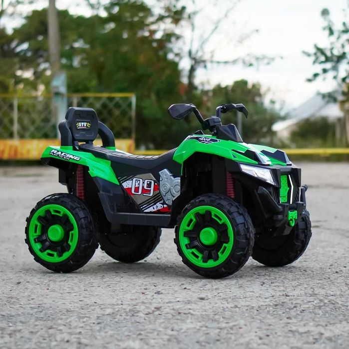 ATV electric pt. 2 copii 4x4 Kinderauto SuperOffroad V2 4x45W Green