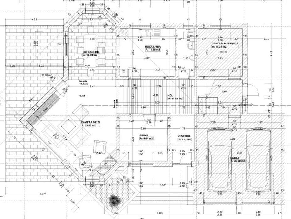 Vila, Dumbravita, Central