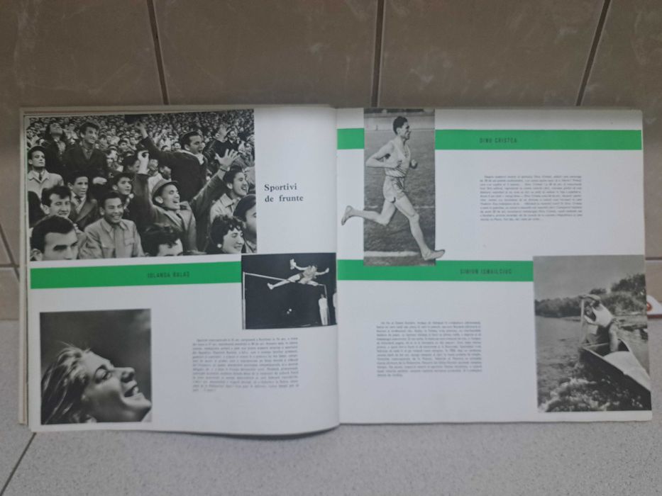Album Foto Sportiv Sportivi Celebri 1950 1965 Perioadă Comunistă PCR
