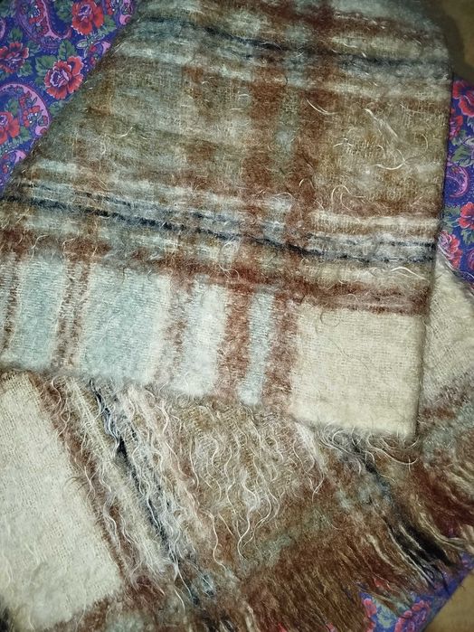 Шарф шерстяной, тёплый