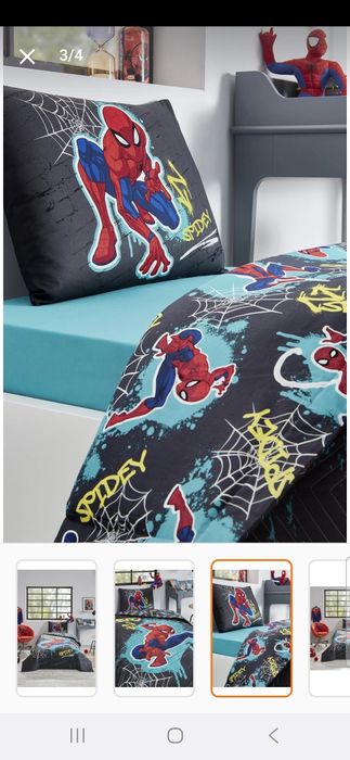 Детски спален комплект Spiderman Disney