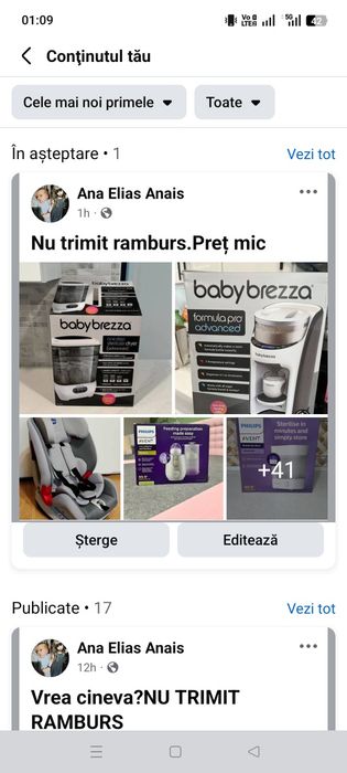 Baby brezza,pampers,sterilizator etc