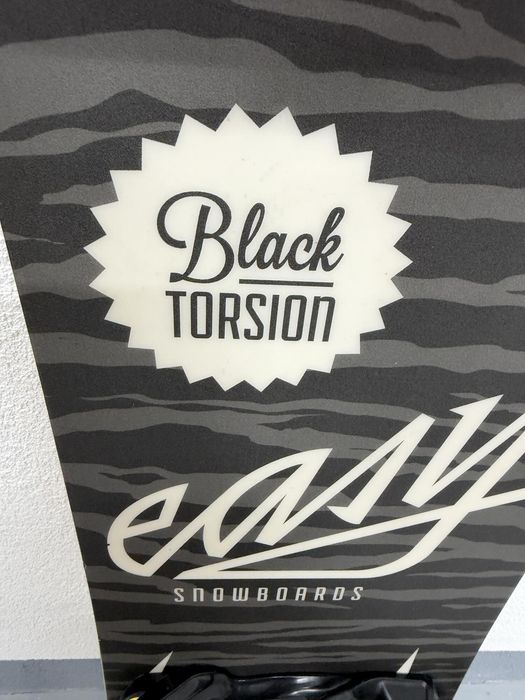 placa snowboard easy black torsion 156 cm