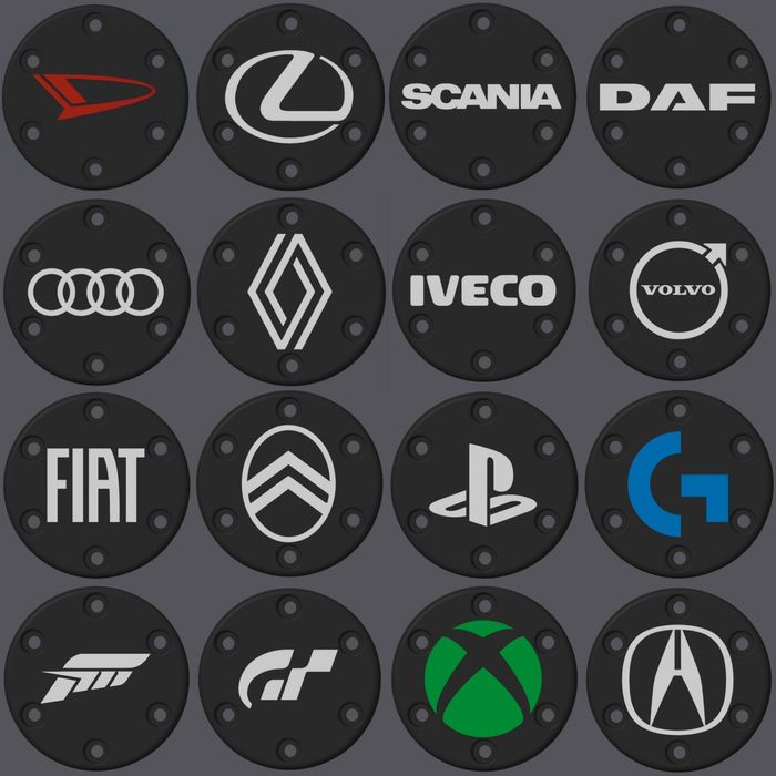 Централни капачета за волан Logitech  G29/G920/G923