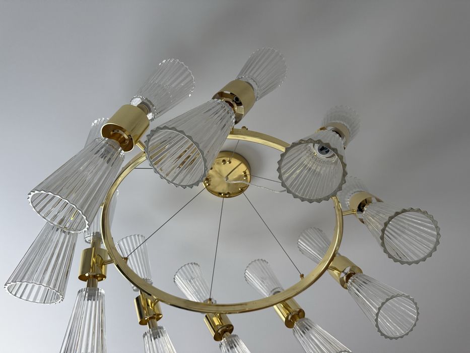 Подвесная Люстра 12шт лампочка