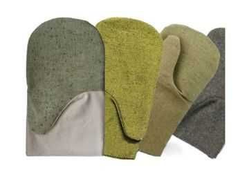 Перчатки пятипалые, рабочие, вязанные, с ПВХ нанесением и без ПВХ.