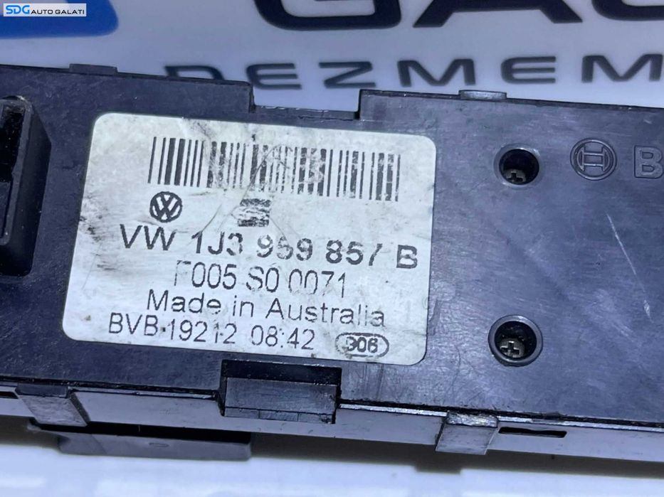 Panou Consola Buton Butoane Geamuri Blocare Deblocare Usi Portiere Seat Toledo 2 1999 - 2005 Cod 1J3959857B [MX1097]