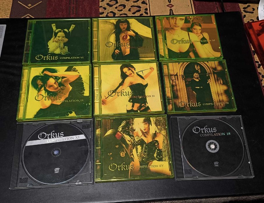 Orkus - 14 albume Black Metal, Gothik Rock