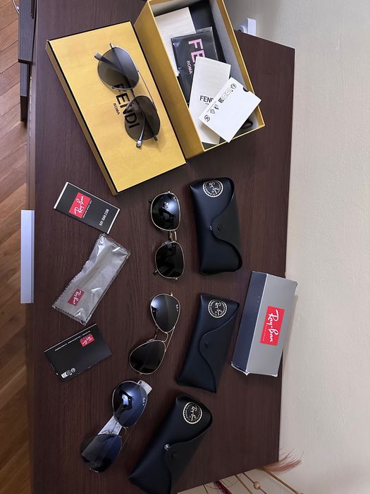 Ray Ban Fendi sun glasses