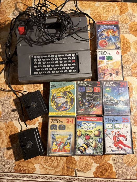 Consola rara Philips Videopac+ G7400 anii 1983