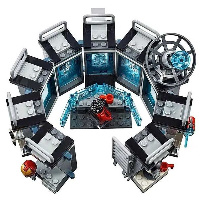 Конструктор "Лаборатория Железного человека" 608 деталей Avengers