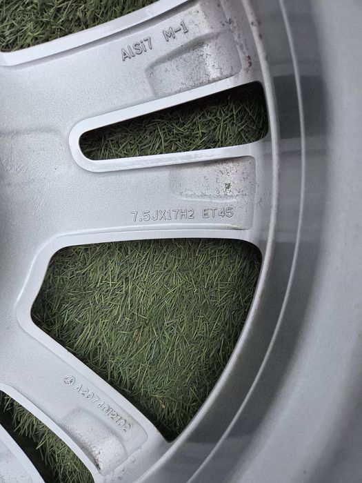 Doua jante Mercedes R 17 5x112, C class, E class
