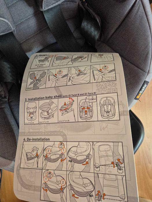 BeSafe столче за кола iZi Turn i-Size Metalic Melange