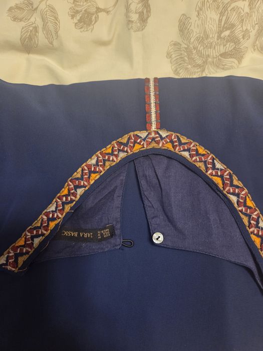 Top Zara basic bleumarin